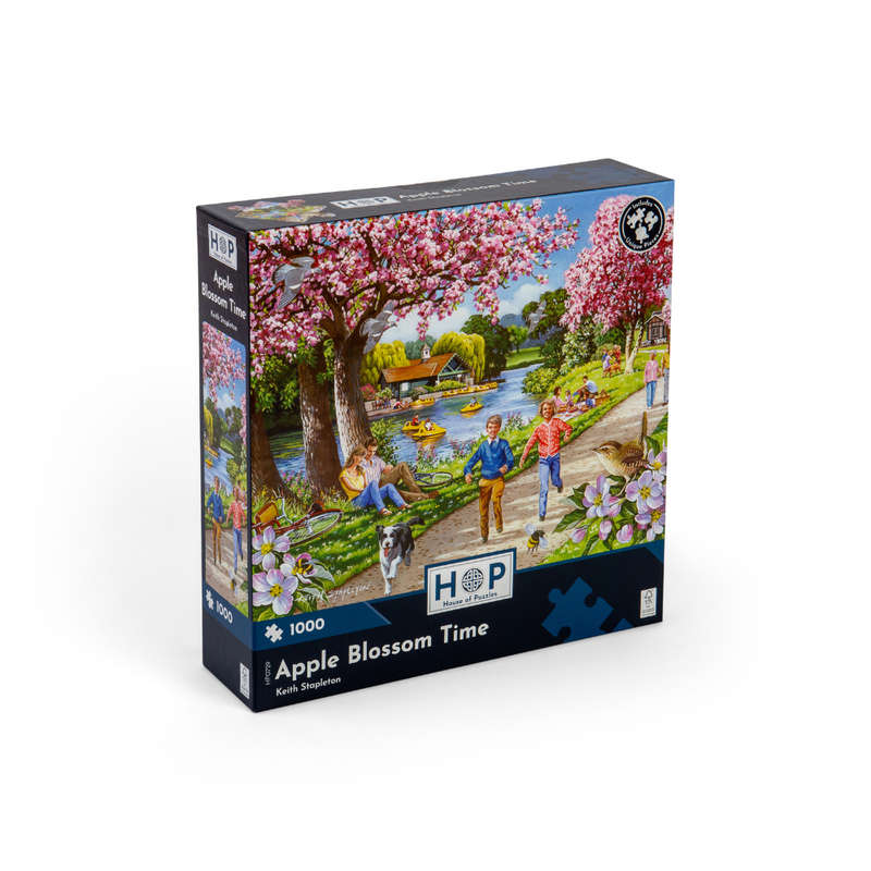 House of Puzzles - Apple Blossom Time - 1000 Piece Jigsaw Puzzle