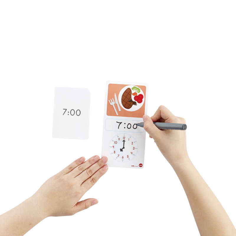 EDX Education - Clock Time Kit with Activity Cards - 36pcs