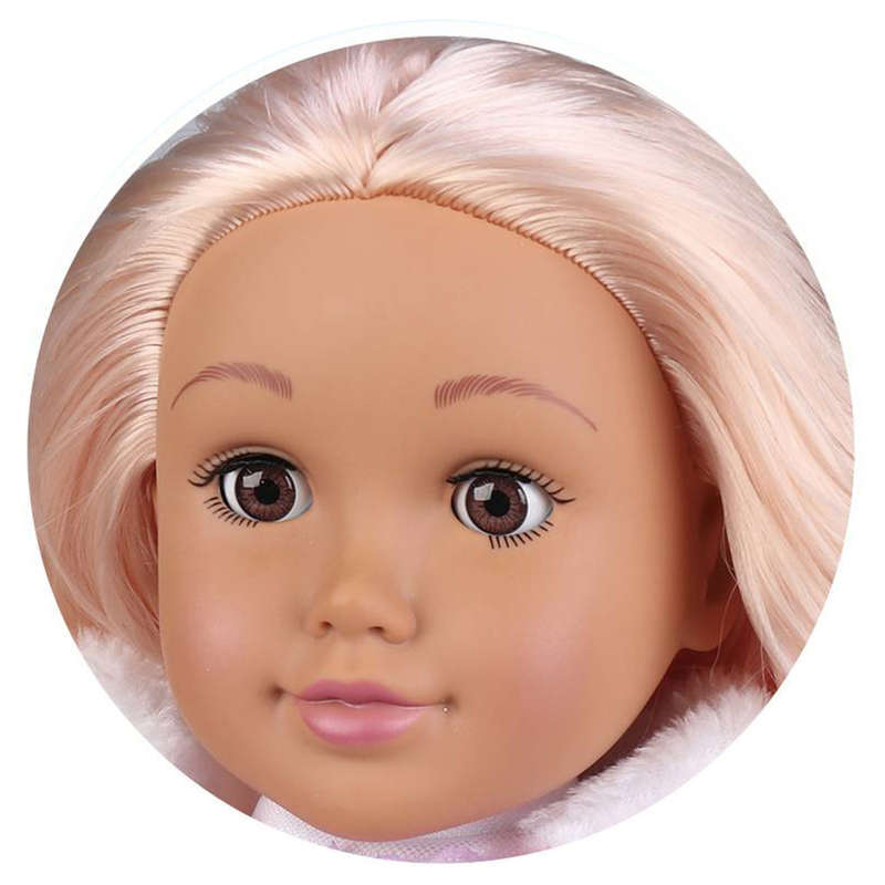 Fashion Doll - Blonde Hair, Skirt & Ballerina Flats - 46cm