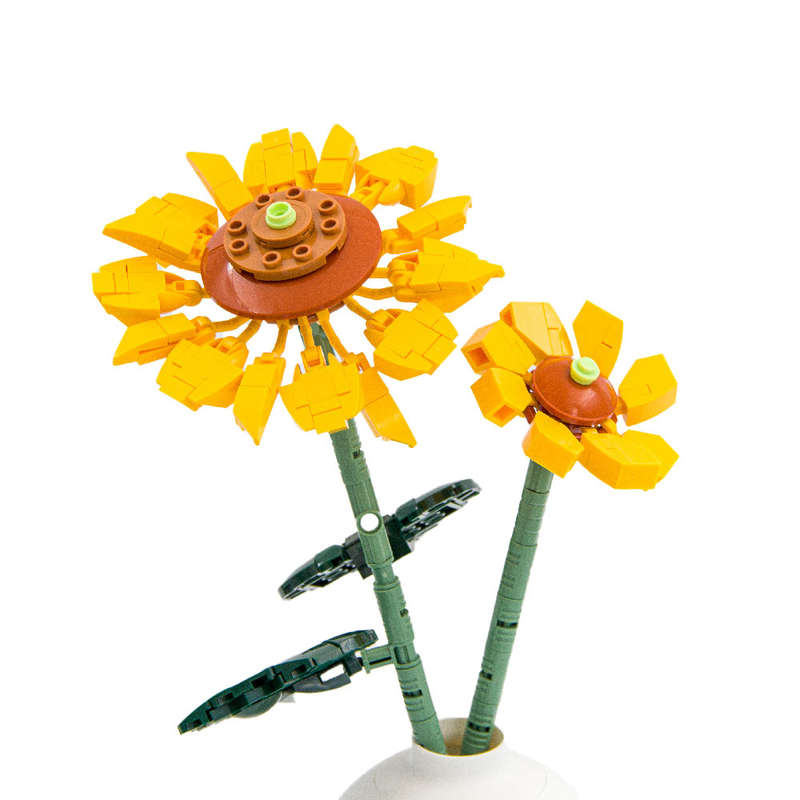 Sluban - Pleyerid - Flowers - Sunflower - 251pcs