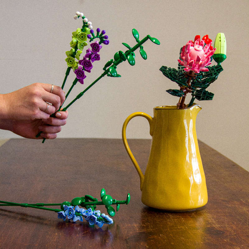 Sluban - Pleyerid - Flowers - Rocket Larkspur - 222pcs