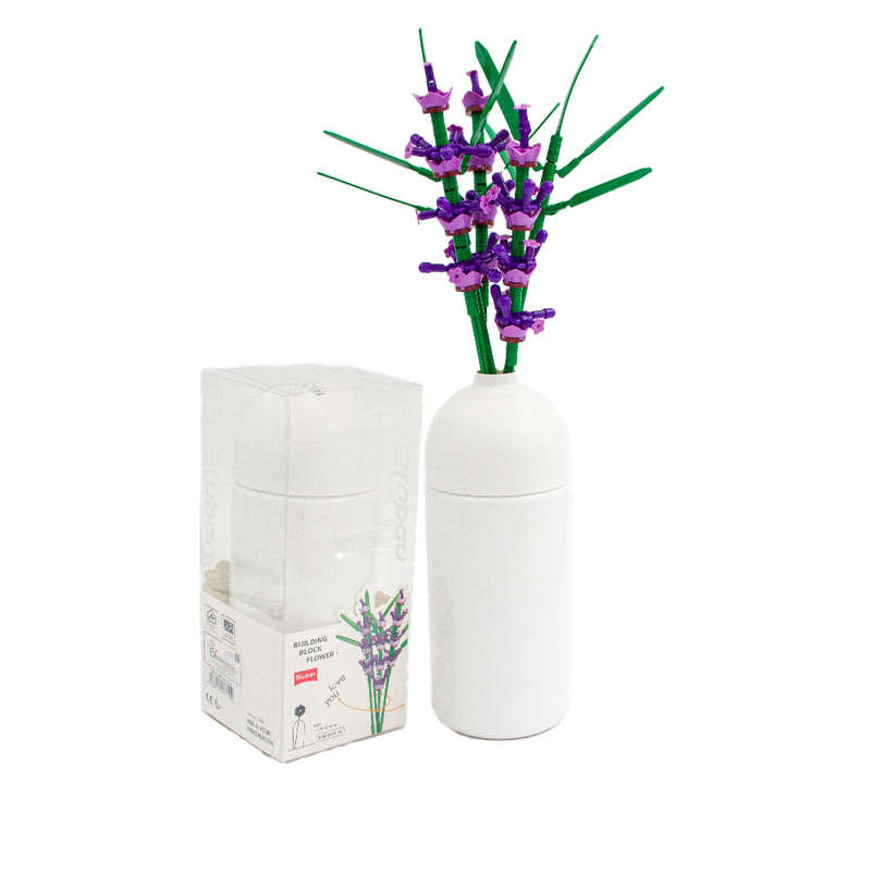 Sluban - Pleyerid - Flowers - Lavender - 258pcs