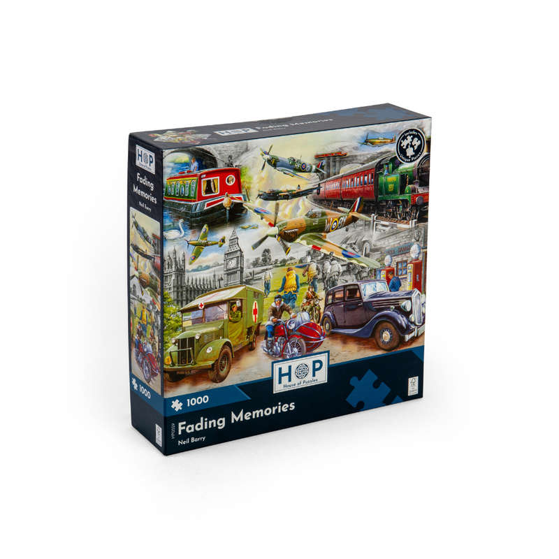 House of Puzzles - Fading Memories - 1000 Piece Jigsaw Puzzle