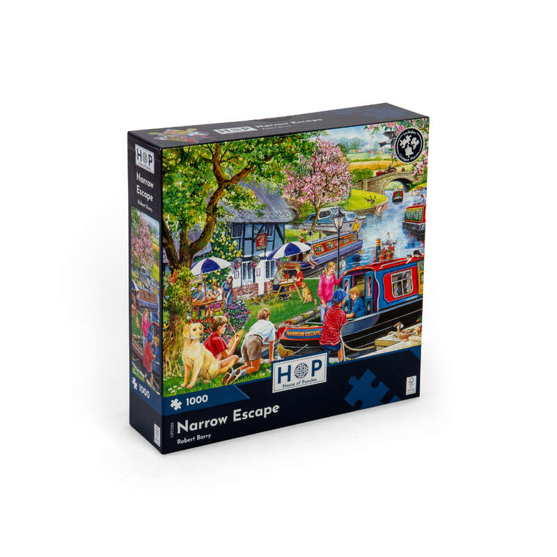 House of Puzzles - Narrow Escape - 1000 Piece Jigsaw Puzzle