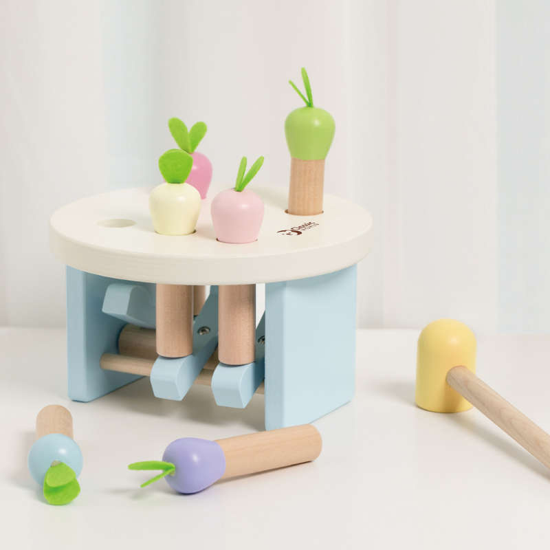 Classic World - Mara Pound & Tap Carrot Bench - 8pcs