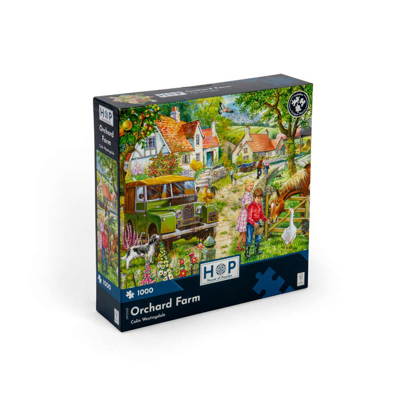 House of Puzzles - Orchard Farm - 1000 Piece Jigsaw Puzzle