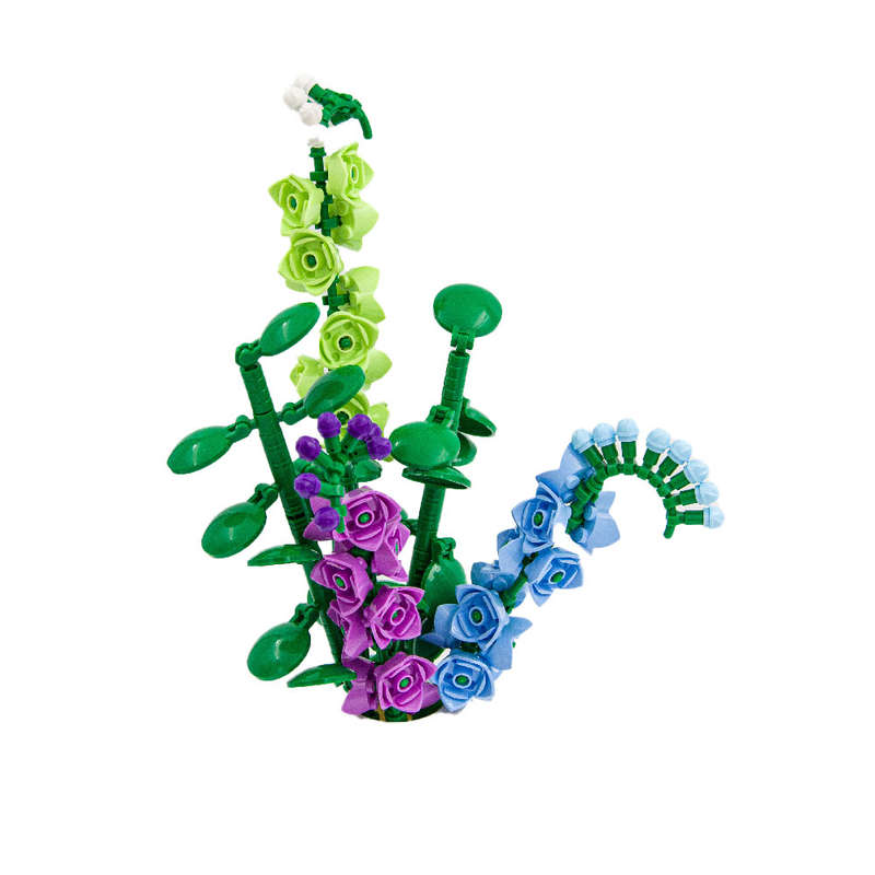 Sluban - Pleyerid - Flowers - Rocket Larkspur - 222pcs