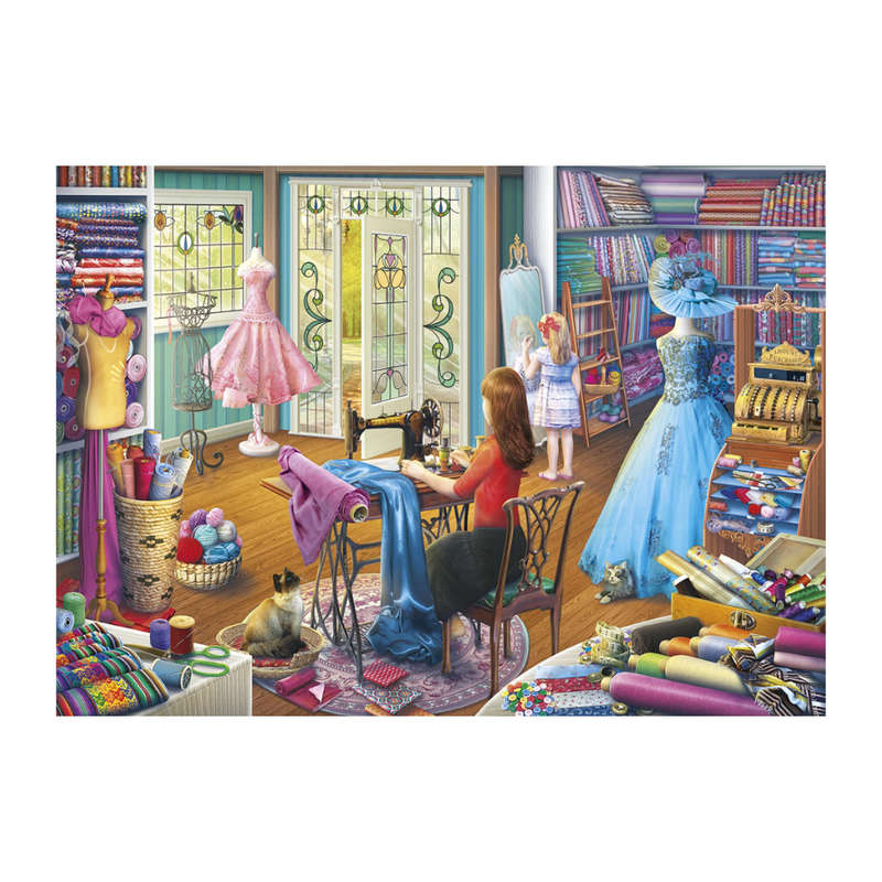 Gibsons - The Dressmaker's Daughter - XL Pieces - 500 Piece Jigsaw Puzzle