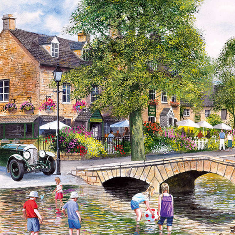 Gibsons - Bourton on the Water - 1000 Piece Jigsaw Puzzle