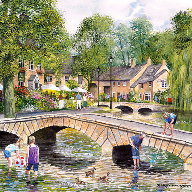 Gibsons - Bourton on the Water - 1000 Piece Jigsaw Puzzle