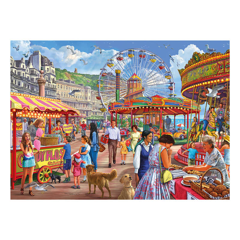 Gibsons - Hastings Promenade - 1000 Piece Jigsaw Puzzle