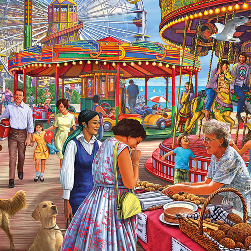 Gibsons - Hastings Promenade - 1000 Piece Jigsaw Puzzle