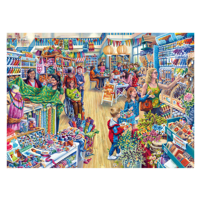 Gibsons - Crafter's Paradise - 1000 Piece Jigsaw Puzzle