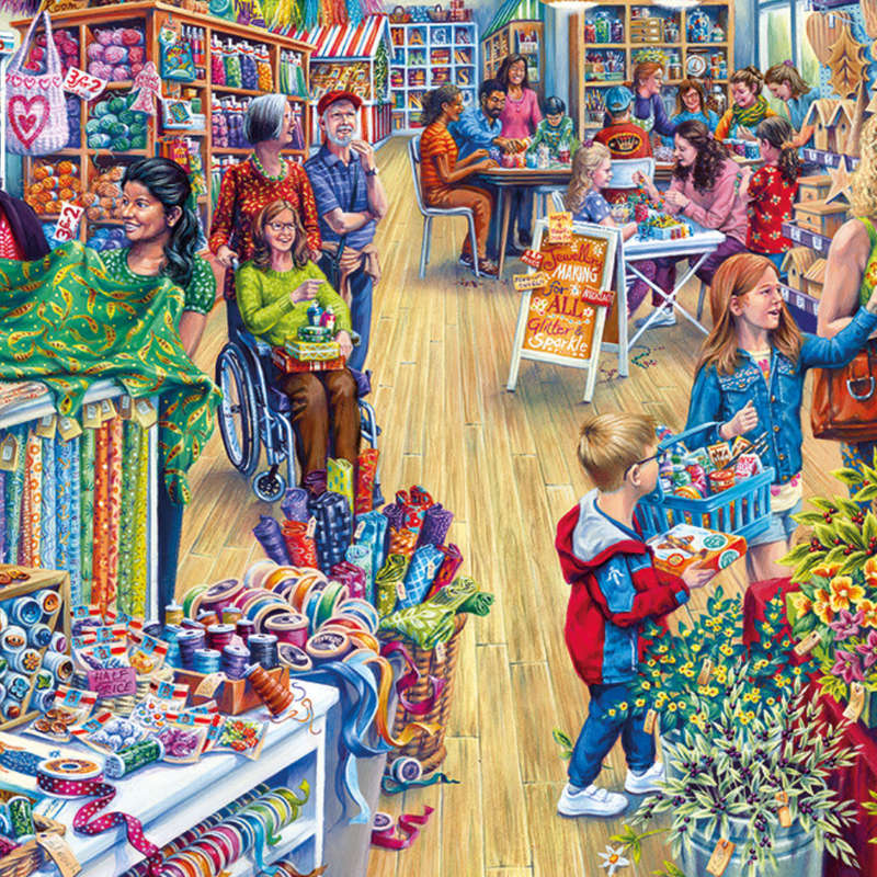 Gibsons - Crafter's Paradise - 1000 Piece Jigsaw Puzzle
