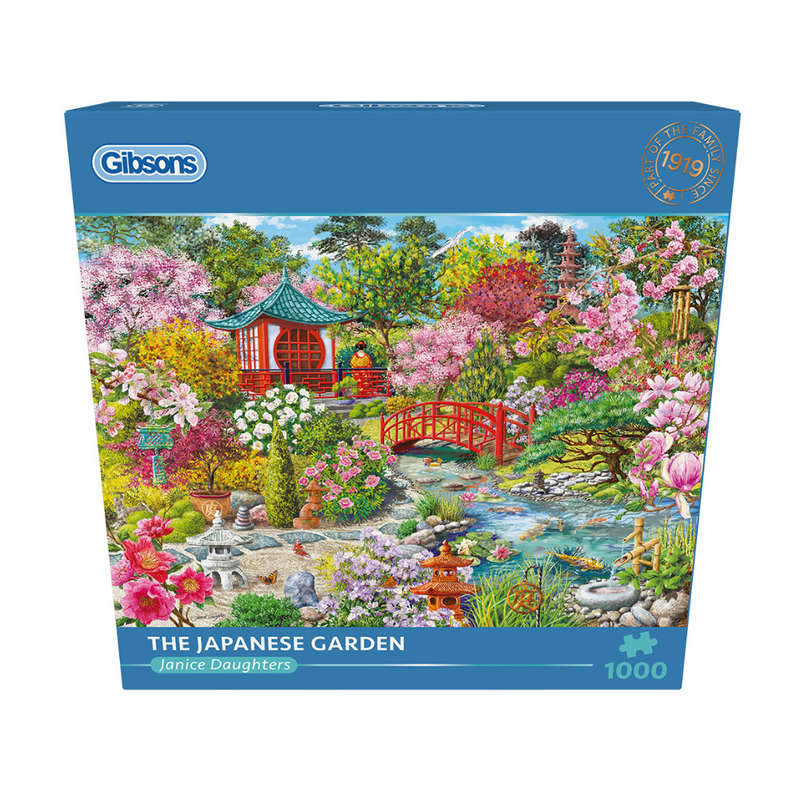Gibsons - The Japanese Garden - 1000 Piece Jigsaw Puzzle
