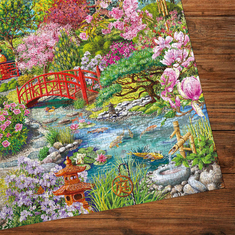 Gibsons - The Japanese Garden - 1000 Piece Jigsaw Puzzle