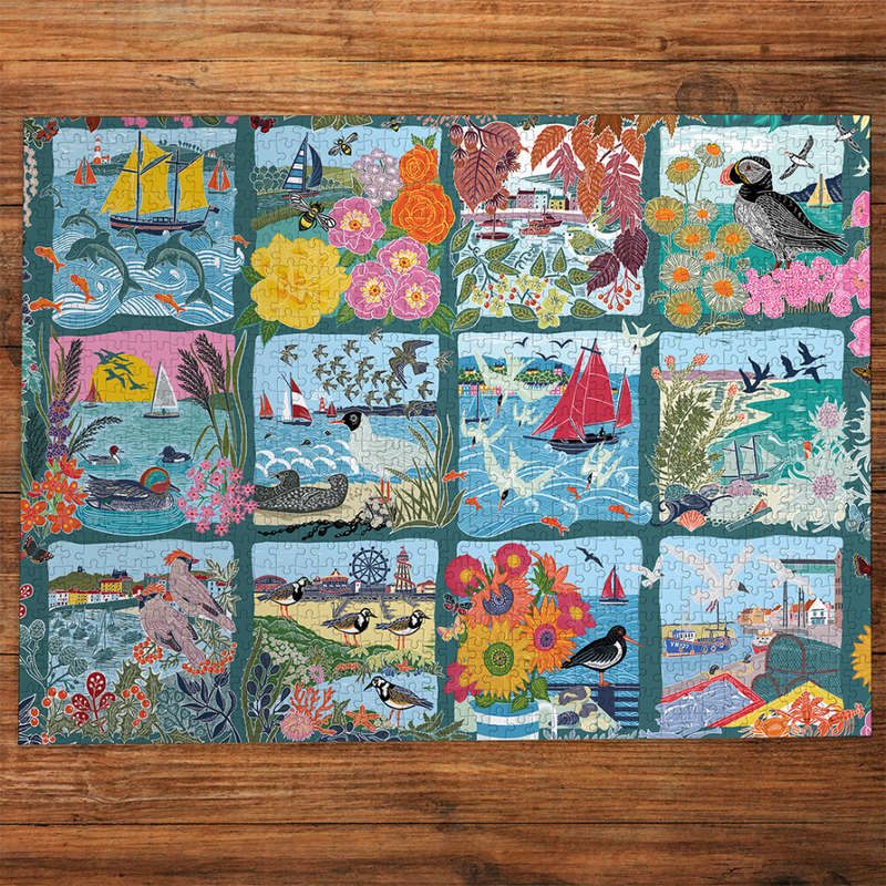 Gibsons - Coastal Calling - 1000 Piece Jigsaw Puzzle