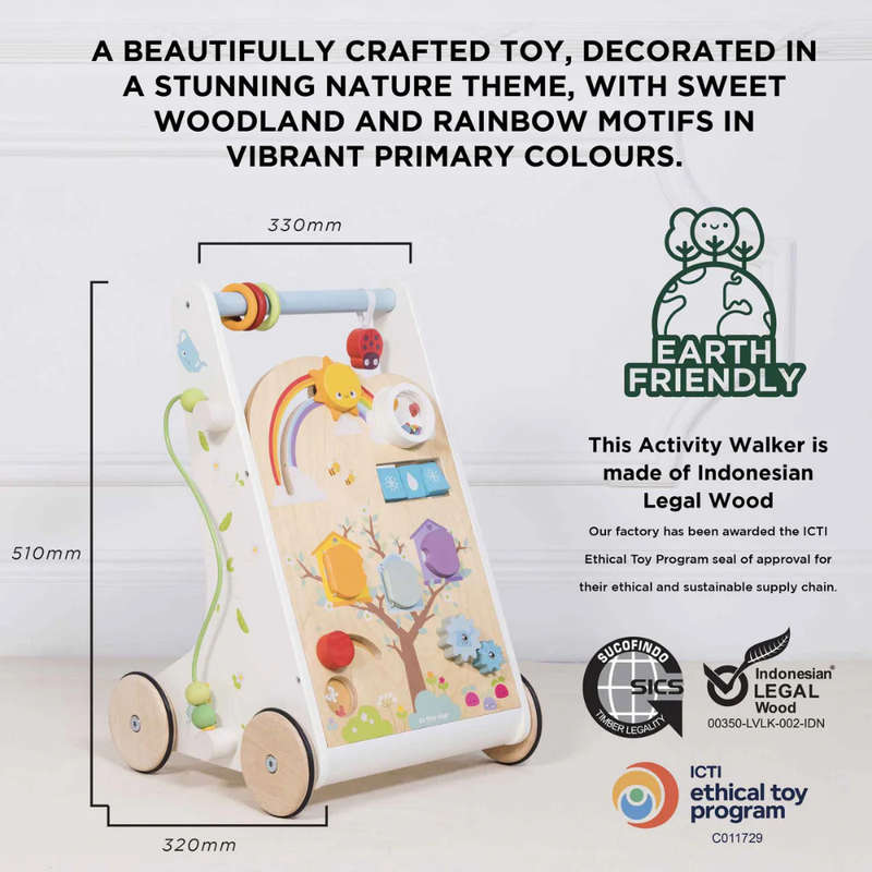Le Toy Van - Woodland Activity Baby Walker