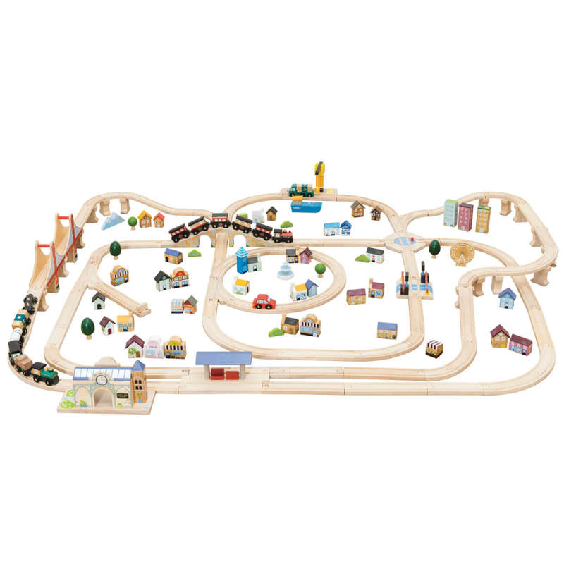 Le Toy Van - Royal Express Wooden Train Set - 180pcs