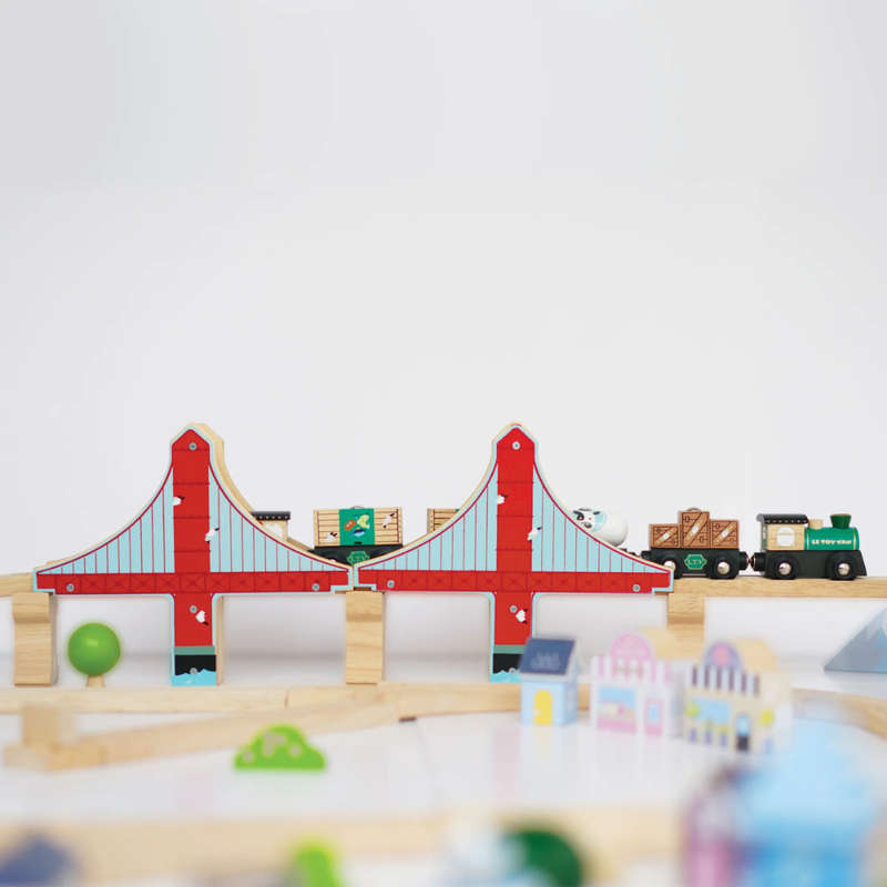 Le Toy Van - Royal Express Wooden Train Set - 180pcs
