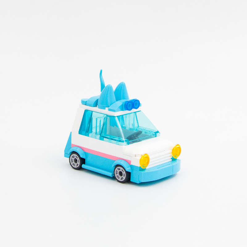 Sluban - Metropolis Pull Back - Pet Pickup Car - 103pcs