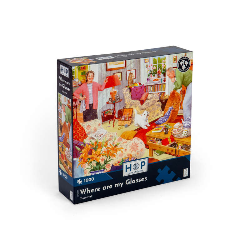 House of Puzzles - Where are my Glasses - 1000 Piece Jigsaw Puzzle