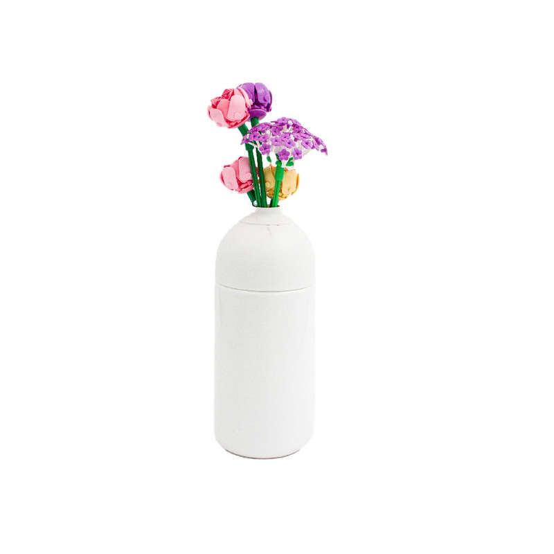 Sluban - Pleyerid - Flowers - Peony - 198pcs