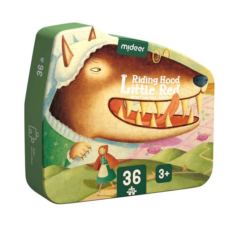 Mideer - Artist's Fairy Tale 36 Piece Puzzle Little Red Riding Hood