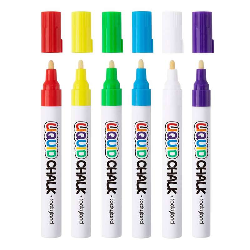 TookyToy - Liquid Chalk - 6 Colours