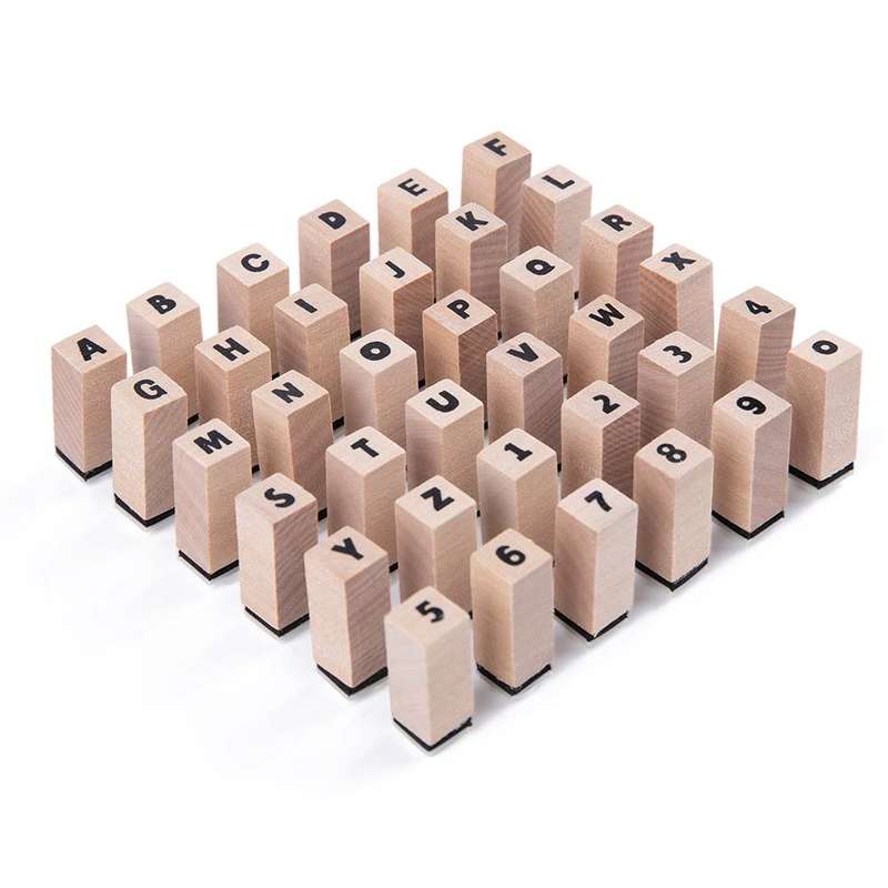 TookyToy - Stamp Set Alphabet