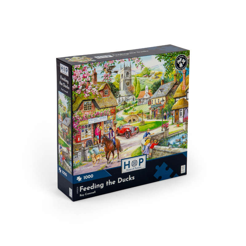 House of Puzzles - Easy Riders - 1000 Piece Jigsaw Puzzle