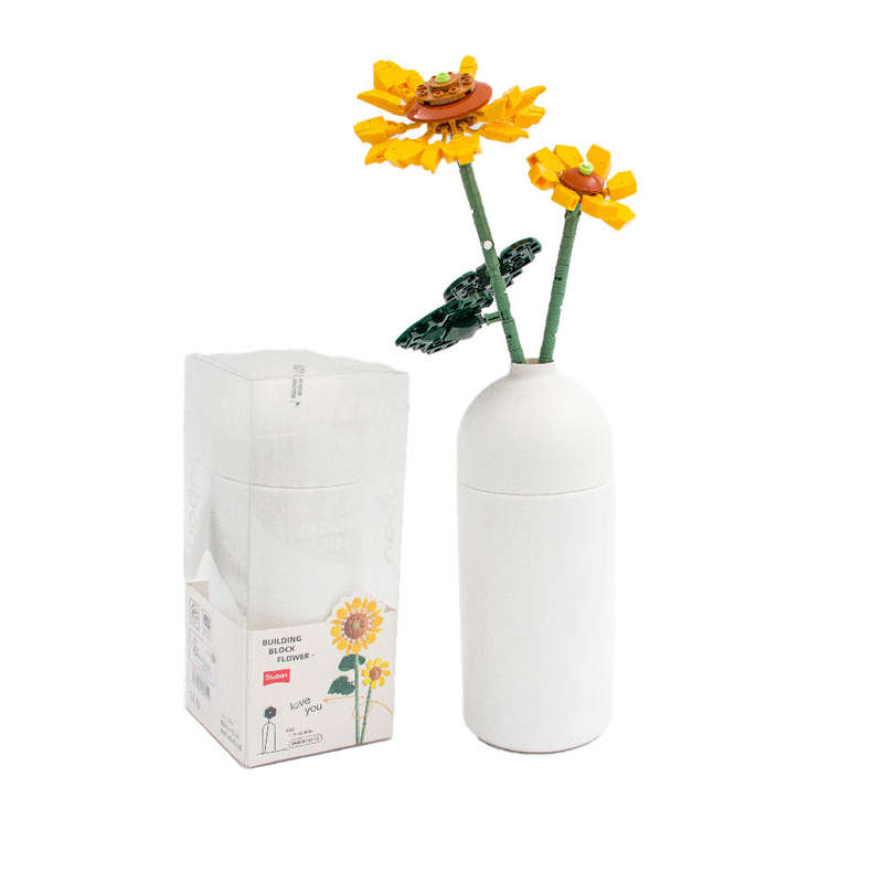 Sluban - Pleyerid - Flowers - Sunflower - 251pcs