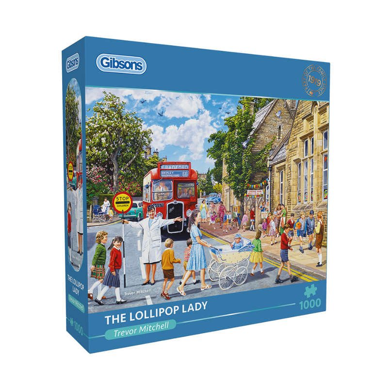 Gibsons - The Lollipop Lady - 1000 Piece Jigsaw Puzzle