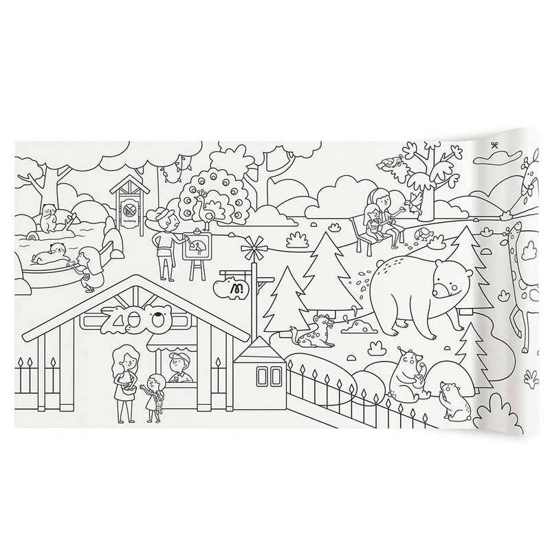 Mideer - Adhesive Colouring Scroll