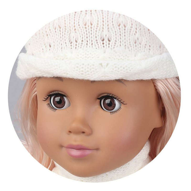 Fashion Doll - Blonde Hair, Skirt & Flats - 46cm