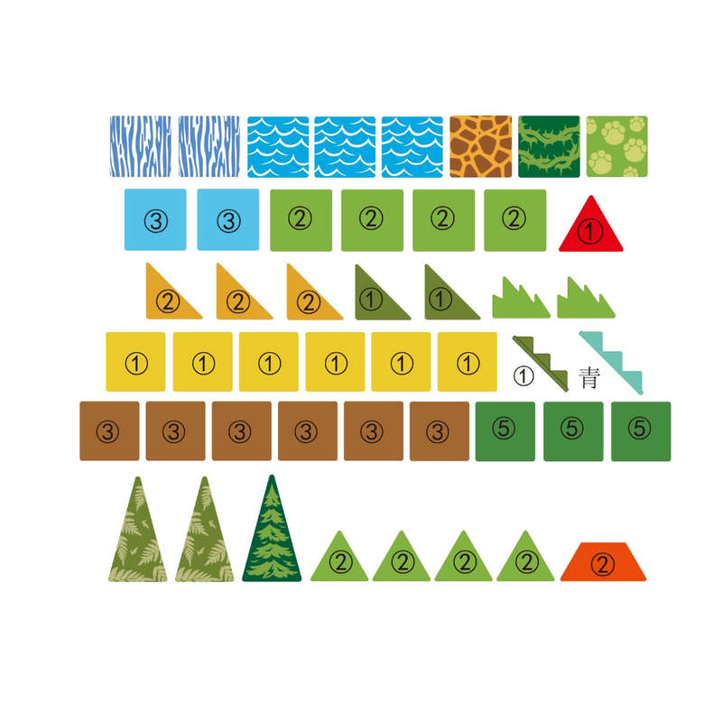 Magnetic Tiles - Dinosaur Set - 30 Pieces