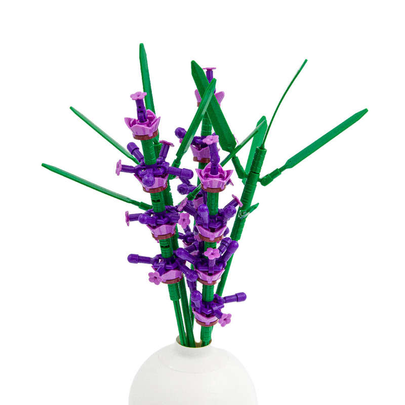 Sluban - Pleyerid - Flowers - Lavender - 258pcs