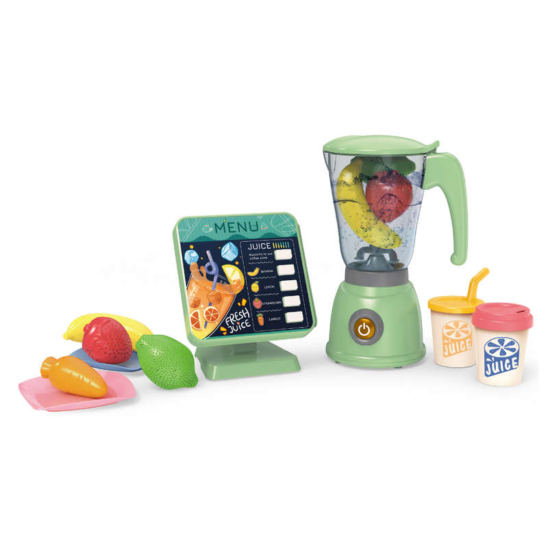 Pretend & Play Blender Set with Sound, Spinning Action & Ordering Station - Green