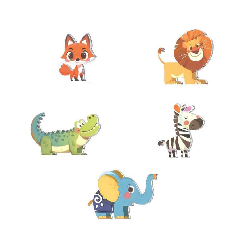 Magnetic Tiles - Wild Animal Set - 30 Pieces