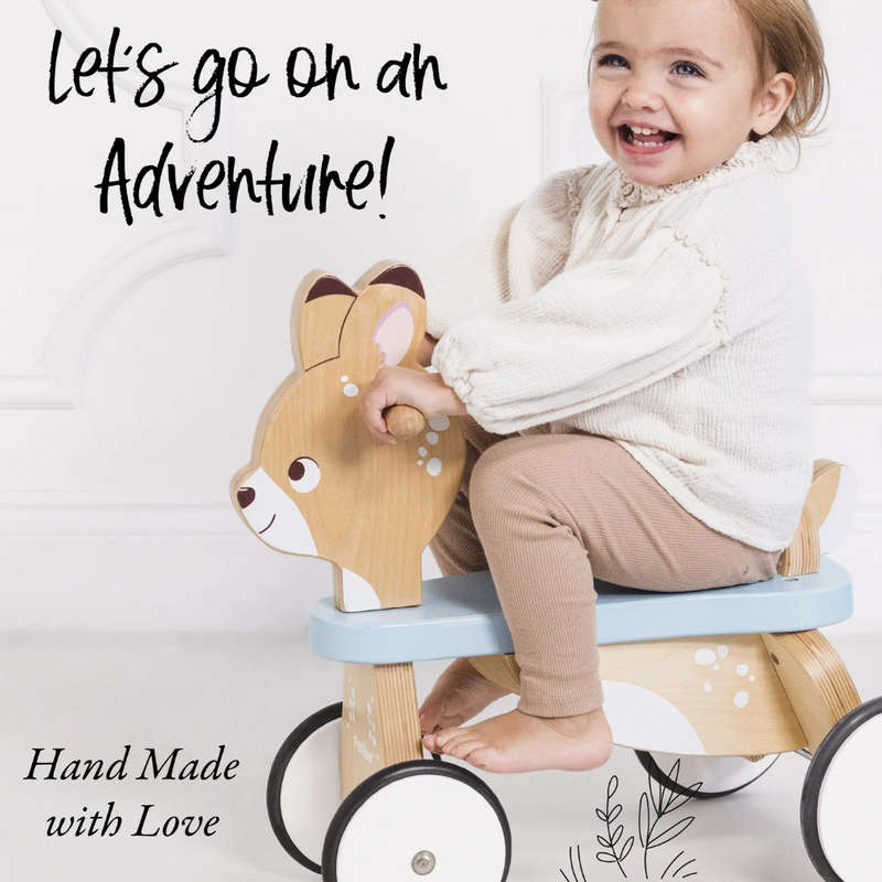 Le Toy Van - Woodland Ride-On Deer 1