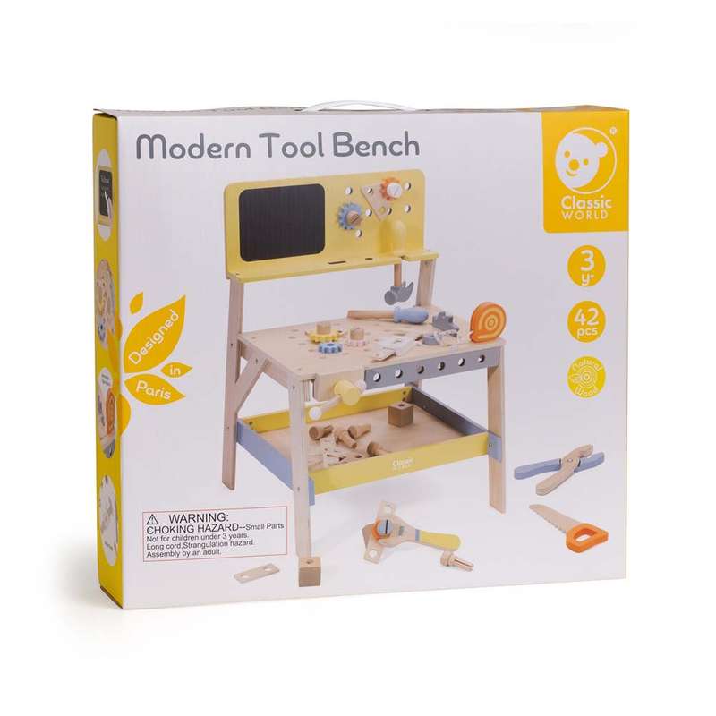 Classic World - Pretend & Play - Modern Tool Bench