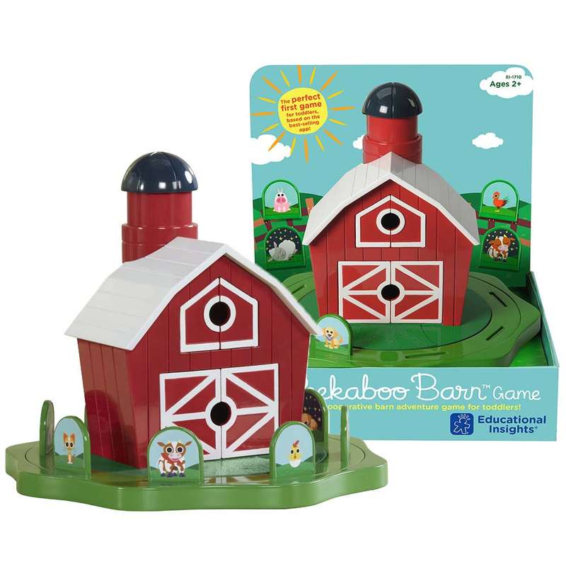 Educational Insights - Peekaboo Barn Game