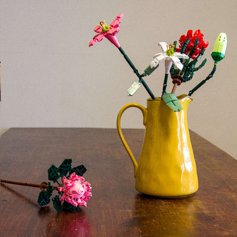 Sluban - Pleyerid - Flowers - Protea - 219pcs