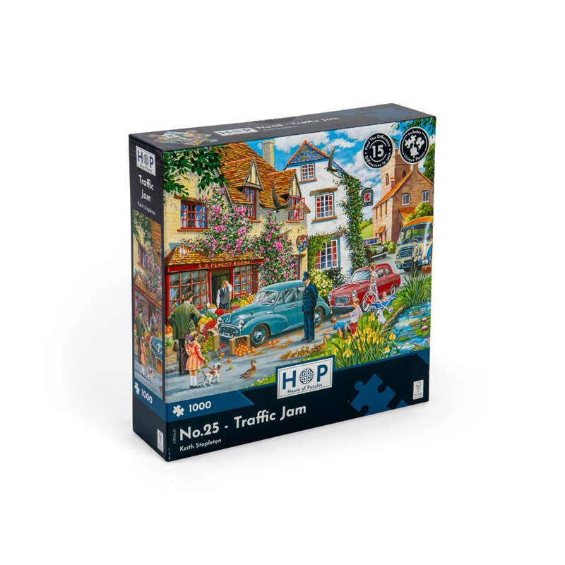 House of Puzzles - No.25 - Traffic Jam - 1000 Piece Jigsaw Puzzle