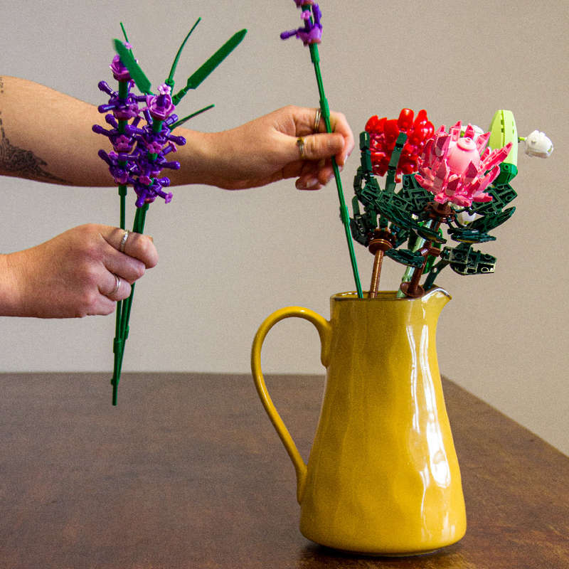 Sluban - Pleyerid - Flowers - Lavender - 258pcs