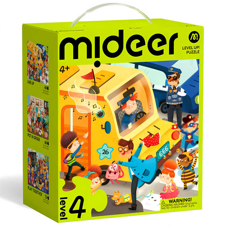 Mideer - Level Up Puzzles - Level 4: A Day Of Mine 48-72pcs