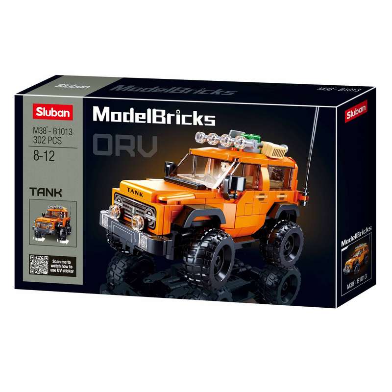 Sluban - Model Bricks - Tank 300 SUV - 302pcs