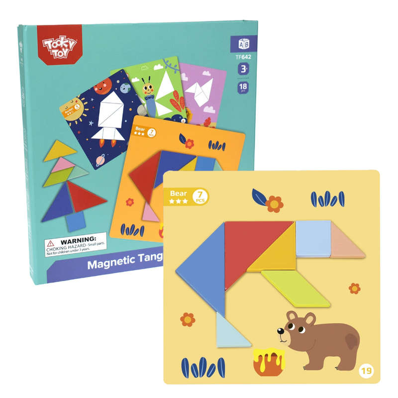 TookyToy - Magnetic Tangram Play