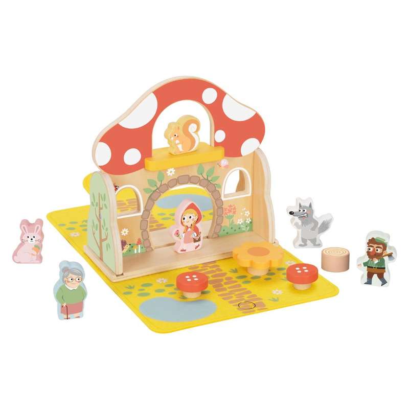 TookyToy - Little Red Riding Hood Story Bo x Play Set