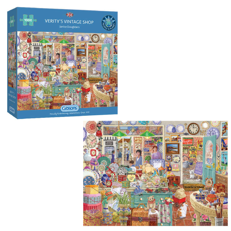 Gibsons - Veritys Vintage Shop - Jigsaw Puzzle - 1000pcs